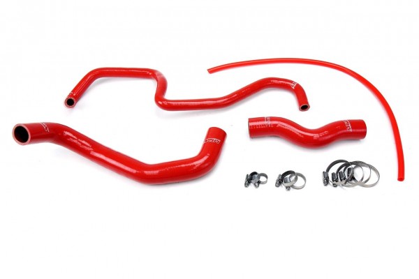 HPS RED REINFORCED SILICONE RADIATOR HOSE KIT COOLANT FOR INFINITI 03-07 G35