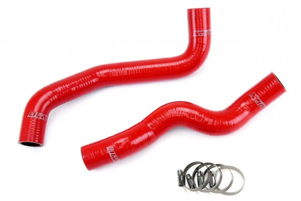 HPS RED REINFORCED SILICONE RADIATOR HOSE KIT COOLANT FOR NISSAN 09-13 370Z