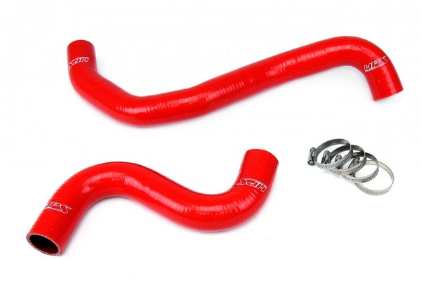 HPS RED REINFORCED SILICONE RADIATOR HOSE KIT COOLANT FOR NISSAN 09-13 GTR