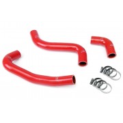HPS RED REINFORCED SILICONE RADIATOR HOSE KIT COOLANT FOR SCION 04-07 XB