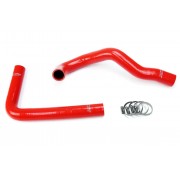 HPS RED REINFORCED SILICONE RADIATOR HOSE KIT COOLANT FOR LEXUS 92-99 SC300 WITH 1JZGTE OR 2JZGTE ENGINE SWAP
