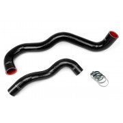 HPS BLACK REINFORCED SILICONE RADIATOR HOSE KIT COOLANT FOR FORD 03-07 F250 SUPERDUTY 6.0L DIESEL W/ TWIN BEAM SUSPENSION