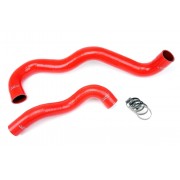 HPS RED REINFORCED SILICONE RADIATOR HOSE KIT COOLANT FOR FORD 03-07 EXCURSION 6.0L DIESEL W/ TWIN BEAM SUSPENSION
