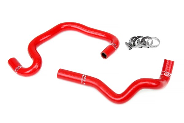 HPS Red Silicone Heater Hose Kit for 1995-1998 Toyota T100 3.4L V6