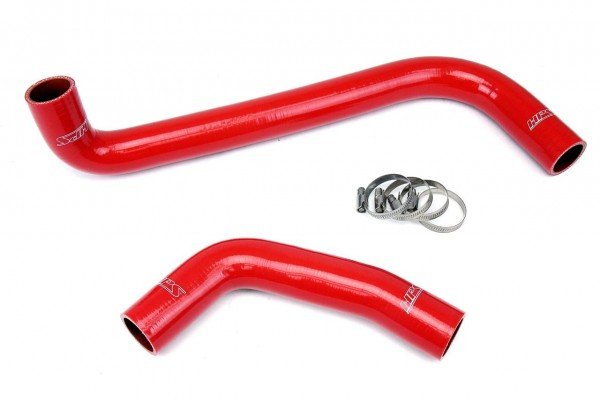 HPS RED REINFORCED SILICONE RADIATOR HOSE KIT COOLANT FOR TOYOTA 01-03 SEQUOIA V8