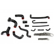 HPS BLACK REINFORCED SILICONE RADIATOR AND HEATER HOSE KIT COOLANT FOR BMW 88-91 E30 M3 LEFT HAND DRIVE