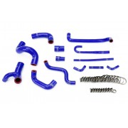 HPS BLUE REINFORCED SILICONE RADIATOR AND HEATER HOSE KIT COOLANT FOR BMW 88-91 E30 M3 LEFT HAND DRIVE