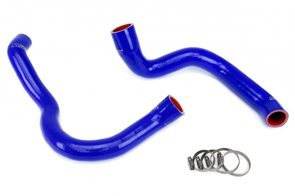 HPS BLUE REINFORCED SILICONE RADIATOR HOSE KIT COOLANT FOR JEEP 91-01 CHEROKEE XJ 4.0L