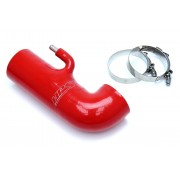 HPS RED REINFORCED SILICONE POST MAF AIR INTAKE HOSE KIT - DELETE STOCK SOUND TUBE FOR SCION 13-15 FRS