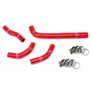 HPS RED REINFORCED SILICONE RADIATOR HOSE KIT COOLANT FOR HONDA 10-13 CRF250R