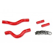 HPS RED REINFORCED SILICONE RADIATOR HOSE KIT COOLANT FOR SUZUKI 01-11 RM250
