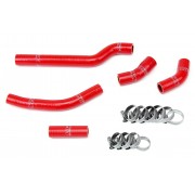 HPS RED REINFORCED SILICONE RADIATOR HOSE KIT COOLANT FOR YAMAHA 06-06 YZ250F