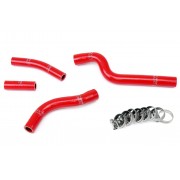 HPS RED REINFORCED SILICONE RADIATOR HOSE KIT COOLANT FOR YAMAHA 07-09 YZ250F