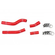 HPS RED REINFORCED SILICONE RADIATOR HOSE KIT COOLANT FOR YAMAHA 07-09 YZ450F