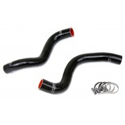 HPS BLACK REINFORCED SILICONE RADIATOR HOSE KIT COOLANT FOR TOYOTA 09-13 PRIUS 1.8L