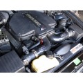 HPS SILICONE POST MAF DUAL AIR INTAKE TUBES KIT BLACK 5.0L V8 FOR BMW 98-03 M5 E39