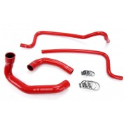 HPS RED REINFORCED SILICONE RADIATOR + HEATER HOSE KIT FOR JEEP 02-06 WRANGLER TJ 4.0L LEFT HAND DRIVE