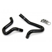HPS REINFORCED BLACK SILICONE HEATER HOSE KIT COOLANT FOR HYUNDAI 10-14 GENESIS COUPE 2.0T TURBO 4CYL