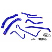 HPS BLUE REINFORCED SILICONE RADIATOR AND HEATER HOSE KIT COOLANT FOR FORD 11-14 MUSTANG 3.7L V6