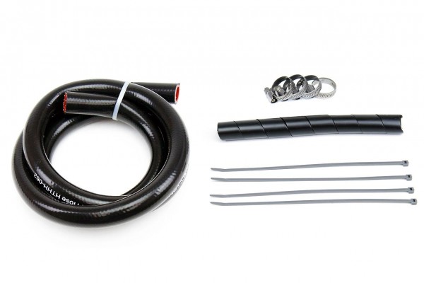 HPS BLACK REINFORCED SILICONE HEATER HOSE KIT FOR JEEP 91-01 CHEROKEE XJ 4.0L