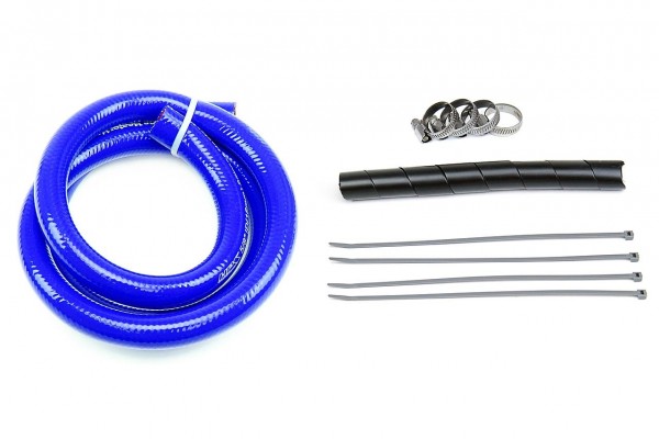 HPS BLUE REINFORCED SILICONE HEATER HOSE KIT FOR JEEP 91-01 CHEROKEE XJ 4.0L