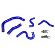 HPS BLUE REINFORCED SILICONE RADIATOR + HEATER HOSE KIT FOR TOYOTA 85-87 COROLLA AE86 4A-GEU LEFT HAND DRIVE