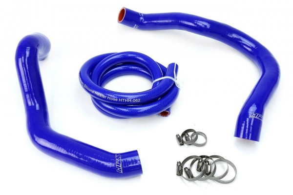 HPS BLUE REINFORCED SILICONE RADIATOR + HEATER HOSE KIT FOR JEEP 91-01 CHEROKEE XJ 4.0L