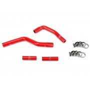 HPS RED REINFORCED SILICONE RADIATOR HOSE KIT FOR YAMAHA 02-12 YZ125