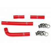 HPS RED REINFORCED SILICONE RADIATOR HOSE KIT FOR YAMAHA 00-02 YZ426F WR426F