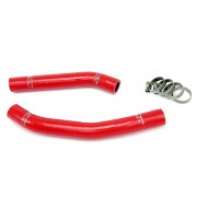 HPS RED REINFORCED SILICONE RADIATOR HOSE KIT FOR SUZUKI 06-10 LTR450