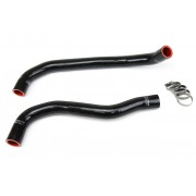 HPS REINFORCED BLACK SILICONE RADIATOR HOSE KIT COOLANT FOR ACURA 09-14 TSX 2.4L 4CYL
