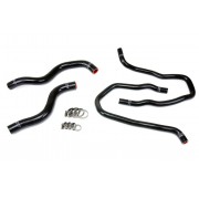 HPS BLACK REINFORCED SILICONE RADIATOR + HEATER HOSE KIT FOR HONDA 13-15 ACCORD 2.4L LHD