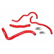 HPS RED REINFORCED SILICONE RADIATOR + HEATER HOSE KIT FOR HONDA 13-15 ACCORD 3.5L V6 LHD
