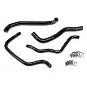 HPS BLACK REINFORCED SILICONE RADIATOR + HEATER HOSE KIT FOR HONDA 08-12 ACCORD 2.4L 4CYL LHD