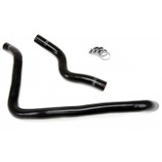 HPS REINFORCED BLACK SILICONE RADIATOR HOSE KIT COOLANT FOR HONDA 98-02 ACCORD 2.3L 4CYL