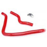 HPS REINFORCED RED SILICONE RADIATOR HOSE KIT COOLANT FOR HONDA 98-02 ACCORD 2.3L 4CYL