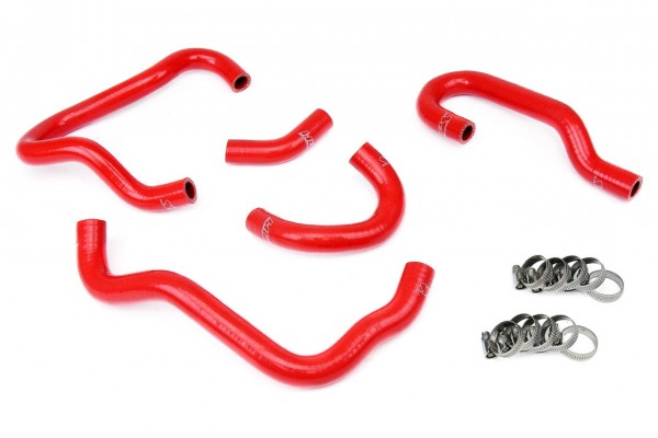 HPS RED REINFORCED SILICONE HEATER HOSE KIT FOR HONDA 06-09 S2000