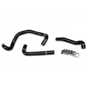 HPS BLACK REINFORCED SILICONE HEATER HOSE KIT FOR MAZDA 86-92 RX7 FC3S TURBO LHD