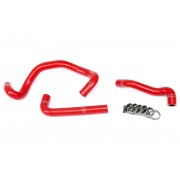 HPS RED REINFORCED SILICONE HEATER HOSE KIT FOR MAZDA 86-92 RX7 FC3S TURBO LHD