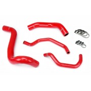HPS RED REINFORCED SILICONE RADIATOR + HEATER HOSE KIT FOR TOYOTA 12-14 SEQUOIA 5.7L V8 LEFT HAND DRIVE