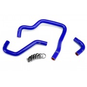 HPS BLUE REINFORCED SILICONE HEATER HOSE KIT FOR TOYOTA 85-95 PICKUP 22RE NON TURBO EFI LHD