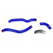 HPS BLUE REINFORCED SILICONE HEATER HOSE KIT FOR NISSAN 03-06 350Z LHD