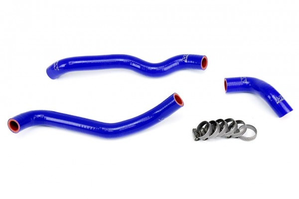 HPS BLUE REINFORCED SILICONE HEATER HOSE KIT FOR NISSAN 03-06 350Z LHD