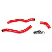 HPS RED REINFORCED SILICONE HEATER HOSE KIT FOR NISSAN 03-06 350Z LHD
