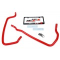 HPS RED REINFORCED SILICONE HEATER HOSE KIT COOLANT FOR JEEP 01-04 GRAND CHEROKEE WJ 4.7L V8