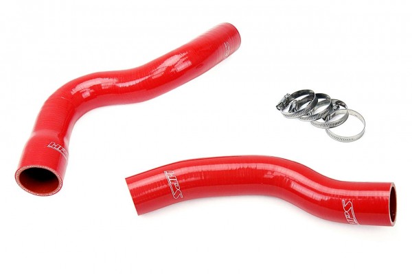 HPS RED REINFORCED SILICONE RADIATOR HOSE KIT COOLANT FOR JEEP 01-04 GRAND CHEROKEE WJ 4.7L V8