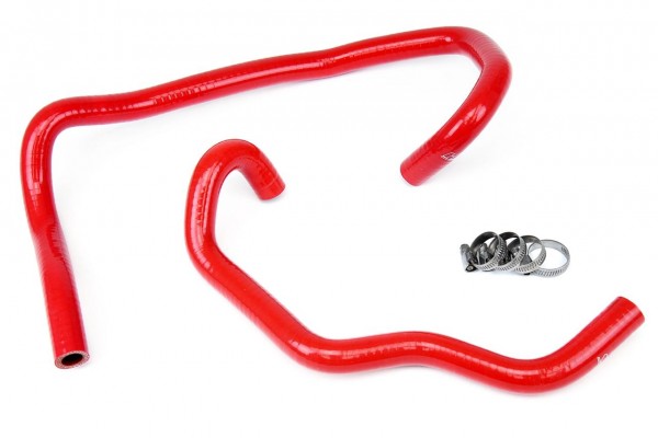HPS REINFORCED RED SILICONE HEATER HOSE KIT COOLANT FOR TOYOTA 05-14 TACOMA 4.0L V6