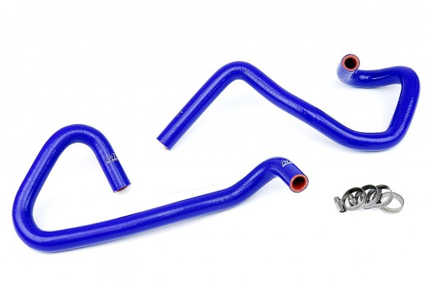 HPS REINFORCED BLUE SILICONE HEATER HOSE KIT COOLANT FOR TOYOTA 05-14 TACOMA 2.7L 4CYL