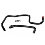 HPS BLACK REINFORCED SILICONE HEATER HOSE KIT COOLANT FOR JEEP 06-07 GRAND CHEROKEE WK1 SRT8 6.1L WITH REAR HEATER