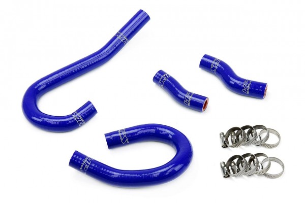 HPS BLUE REINFORCED SILICONE HEATER HOSE KIT COOLANT FOR JEEP 12-15 GRAND CHEROKEE WK2 SRT8 6.4L